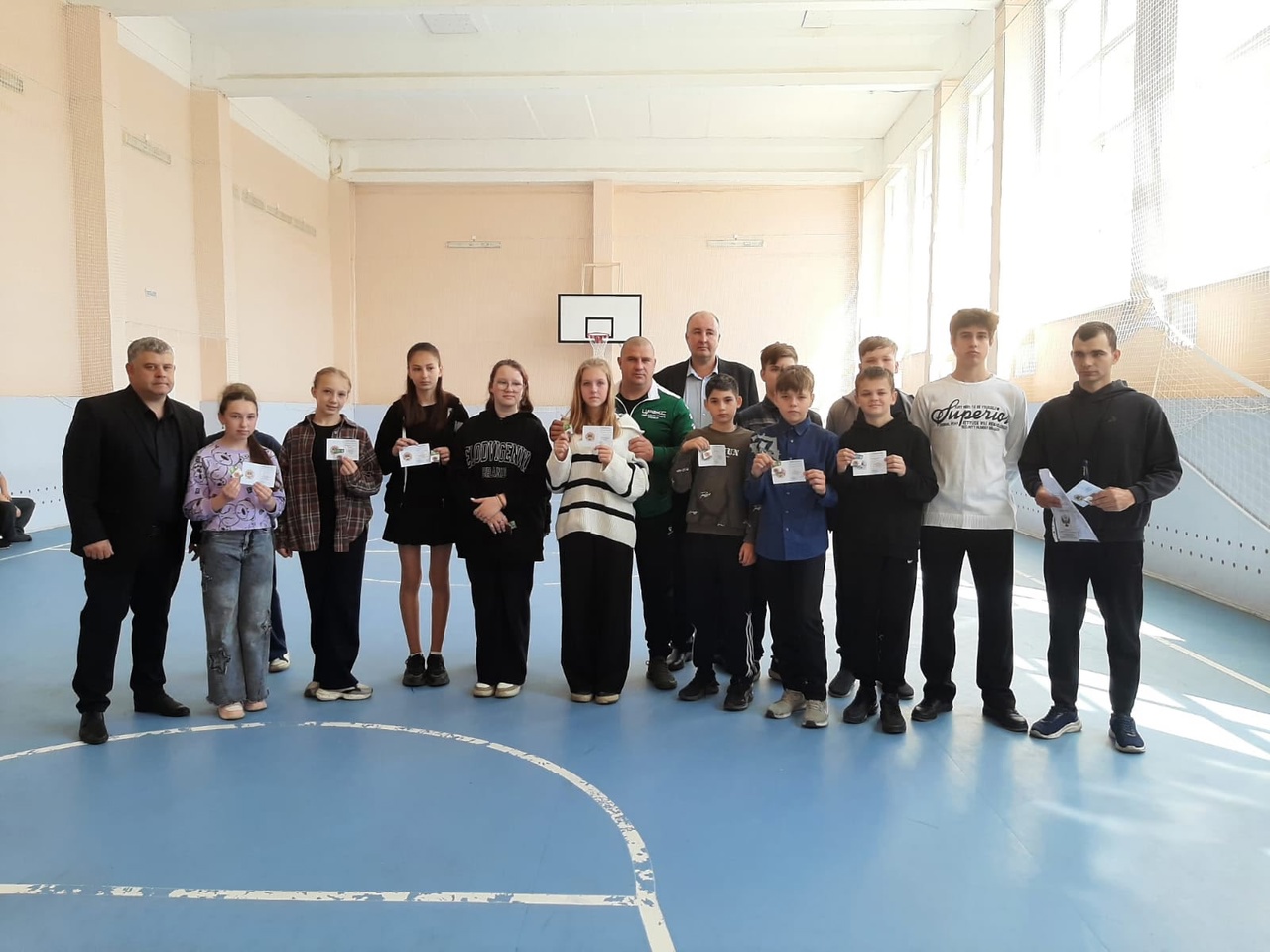 ГТО в Рогачевской школе.