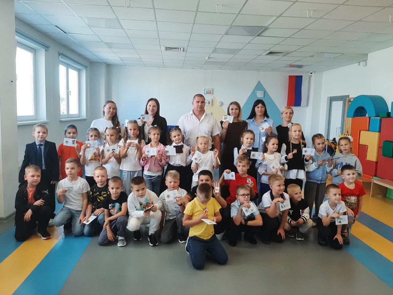 Судьи Центра тестирования ГТО Новоусманского района посетили детский сад «Ритм»!.