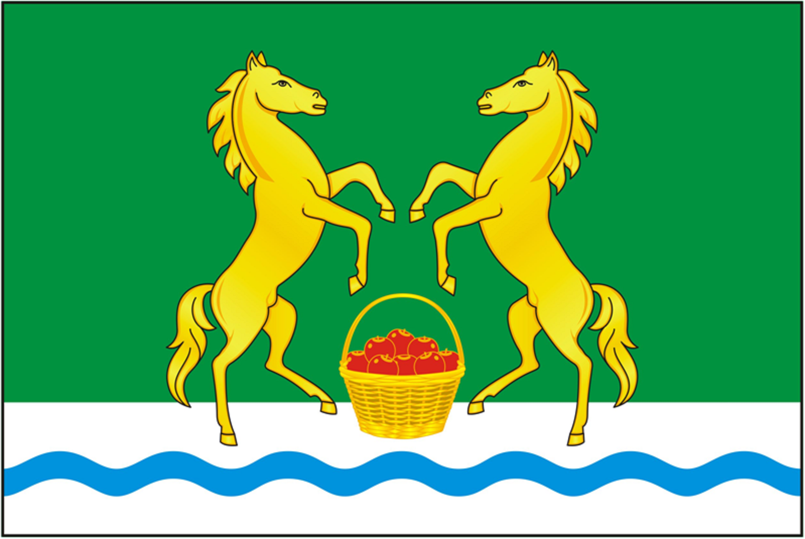 Флаг Бабяковского сельского поселения.