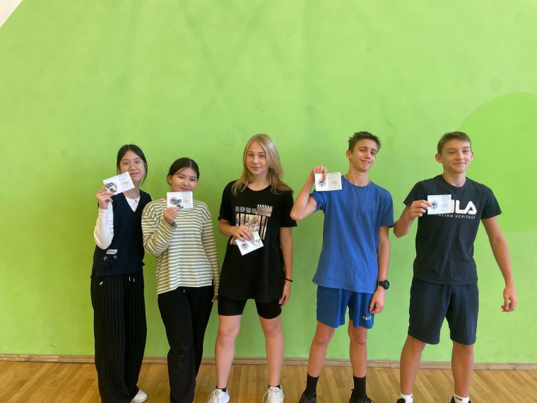 Учащиеся МБОУ "Отрадненской СОШ №2" награждены знаками комплекса ГТО.